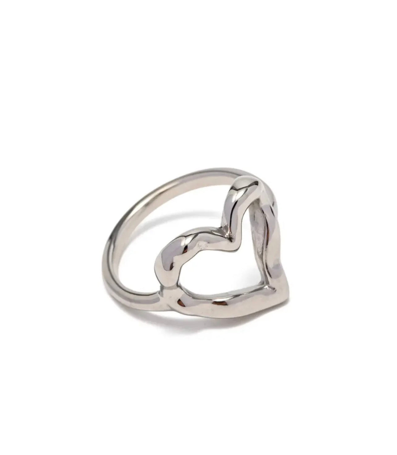 P.S I Love You Ring - Silver