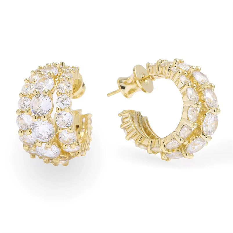 Alba Hoops - Gold