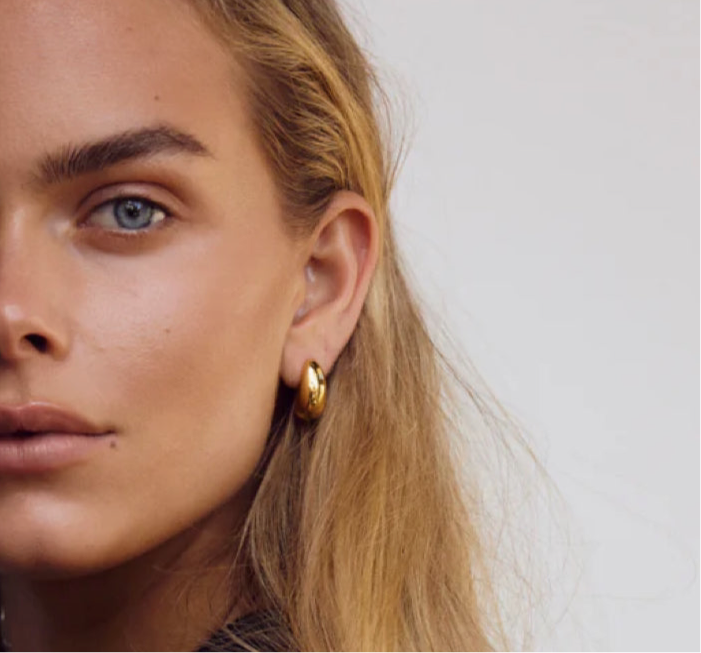Celine Earrings - Gold
