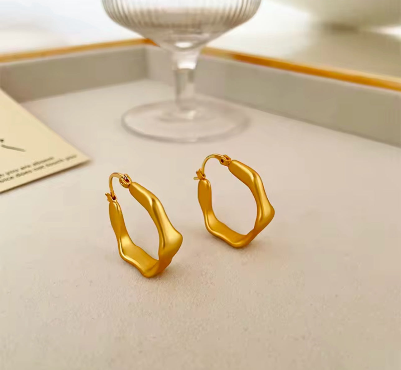Lily Hoop Earring