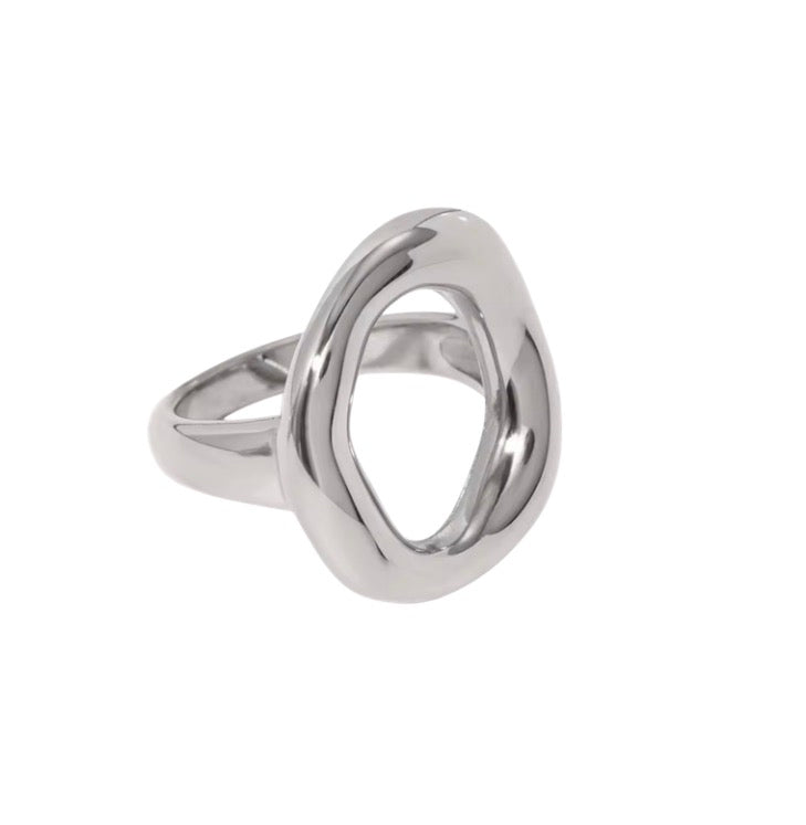 Chunky Lola Ring - Silver