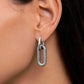 Valentina Link Earrings - Silver