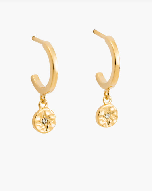 Stella Coin Hoops