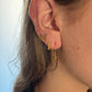 Love Thread Earrings - Gold