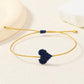 Young Hearts Adjustable Bracelet - Navy Blue