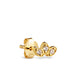 Violet Studs - Gold