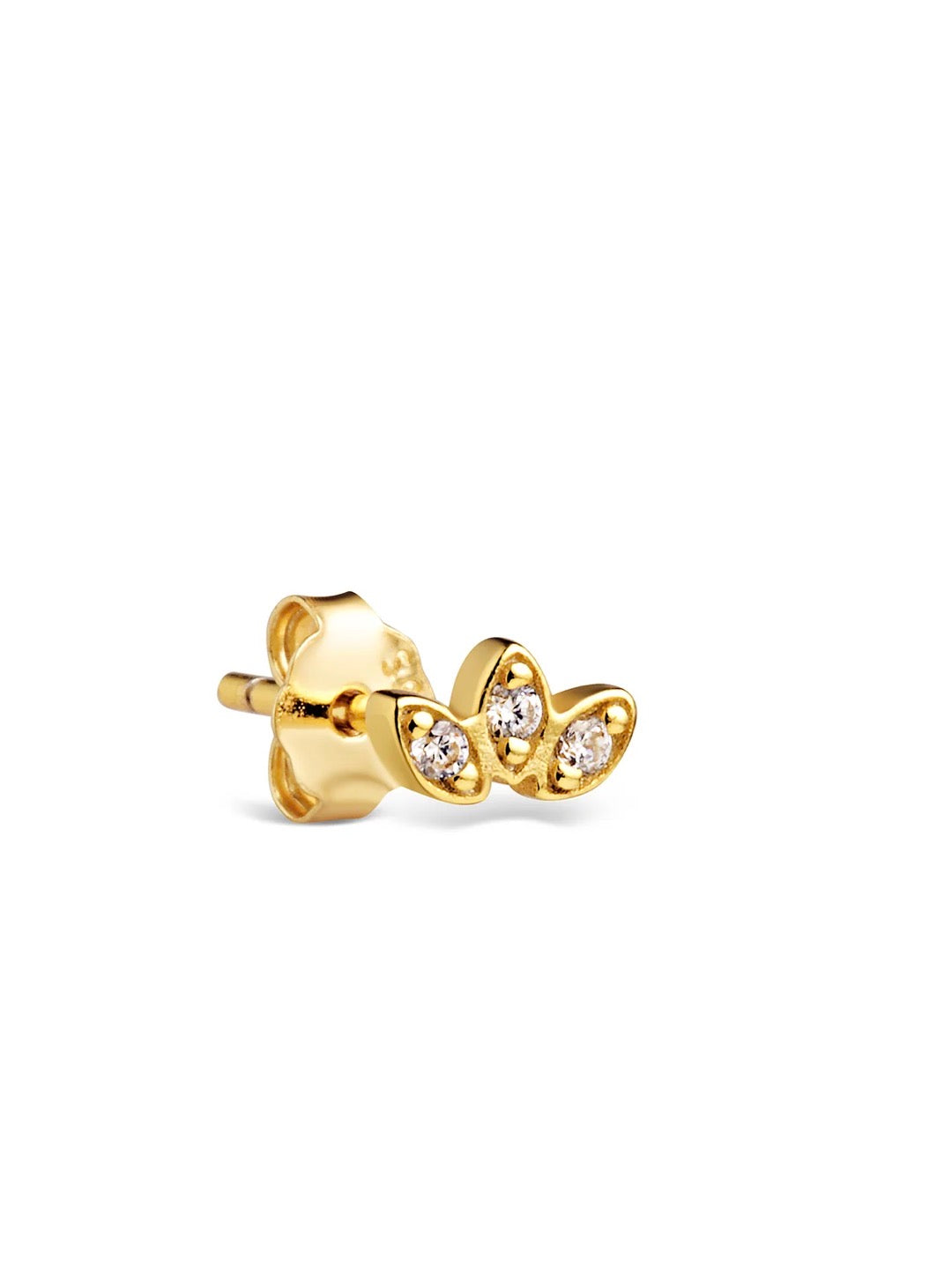 Violet Studs - Gold