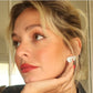Date Night Bow Earrings - Silver