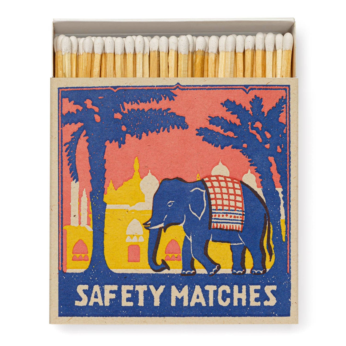 Pink Elepant | Square - Safety Matches