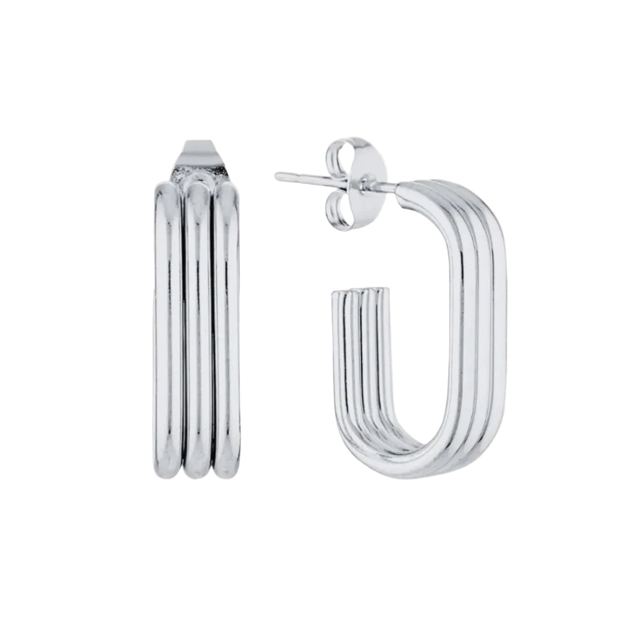 Andy Earrings Silver