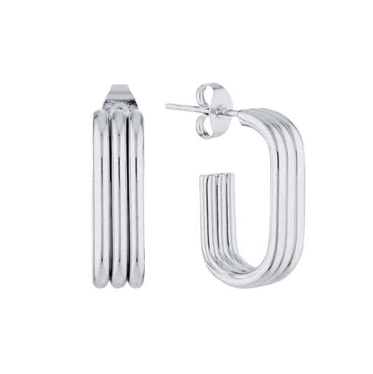 Andy Earrings Silver