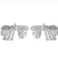 Date Night Bow Earrings - Silver