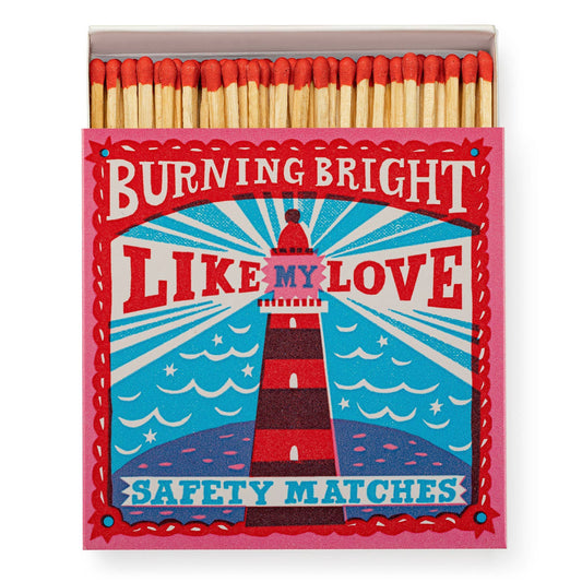 Burning Bright | Square - Safety Matches
