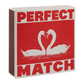 I Like You Swan | Square - Safety Matches