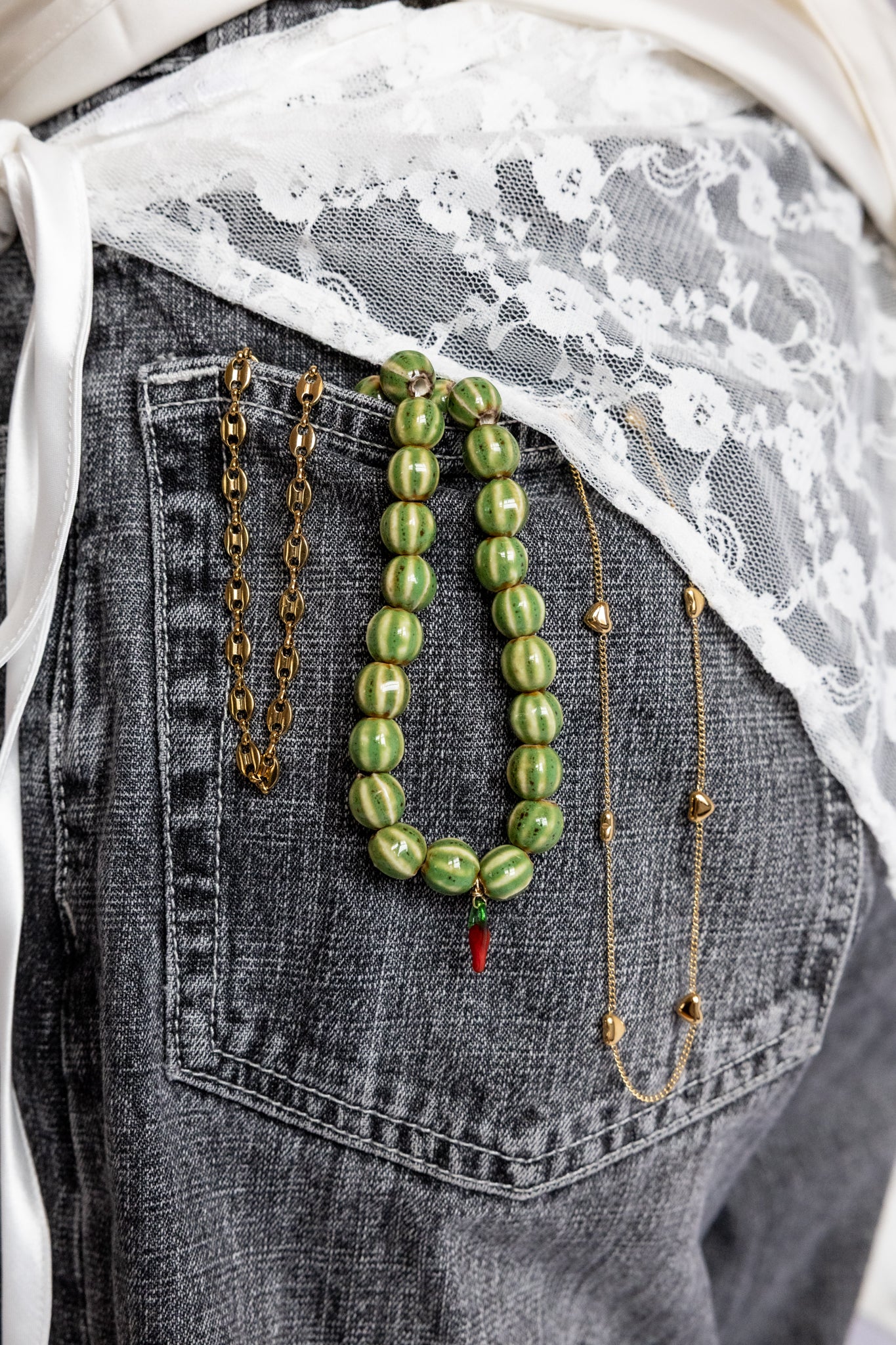 Allie Necklace - Gold