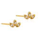 Violet Studs - Gold
