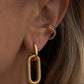 Valentina Link Earrings - Gold