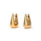 Dana Geometric Hoops - Gold