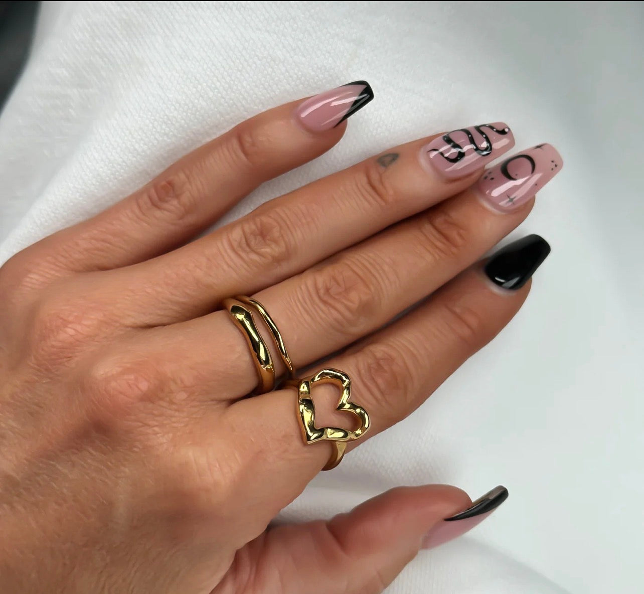 P.S I Love You Ring - Gold