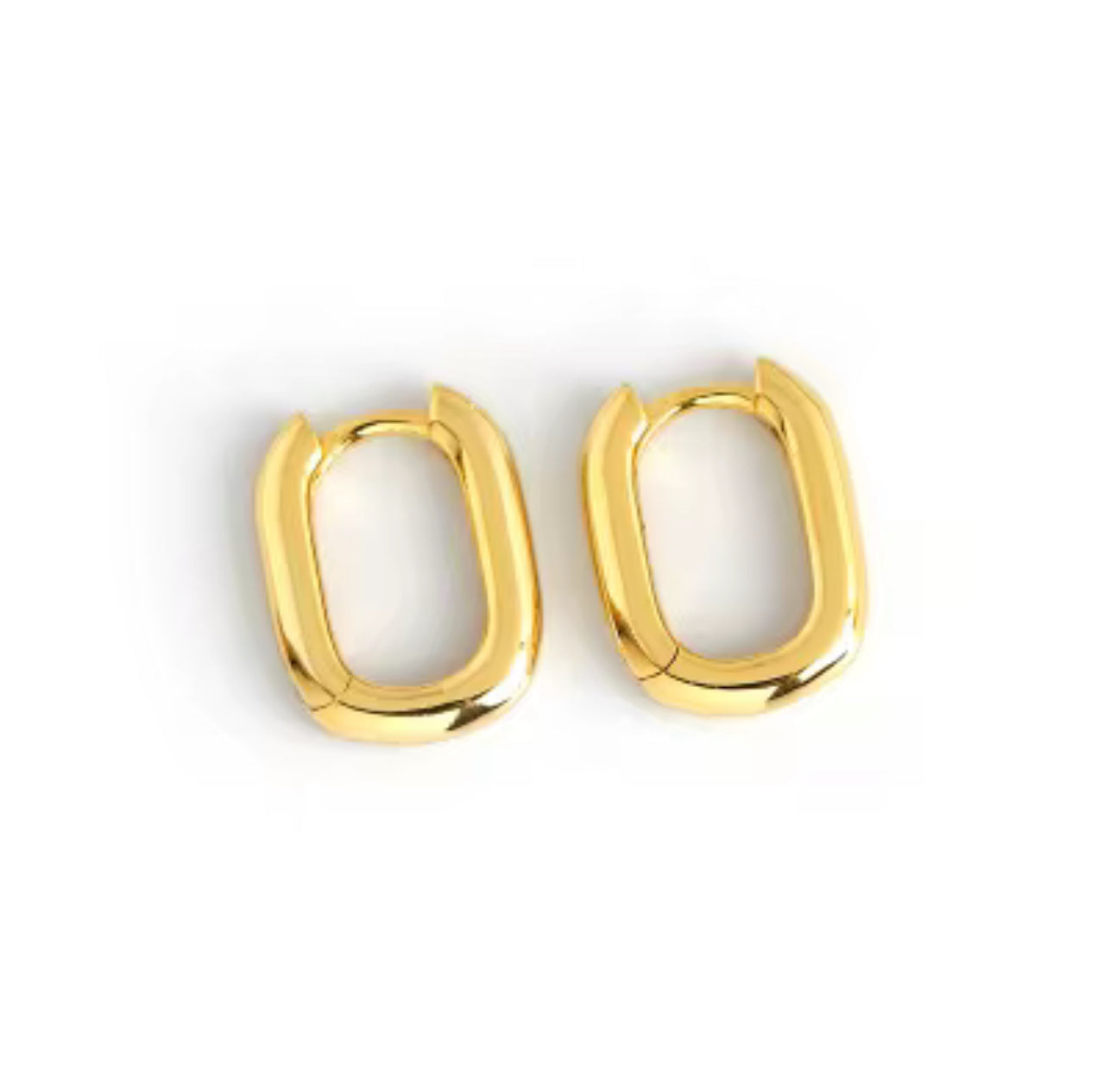 Pippa Oval Huggies - Gold