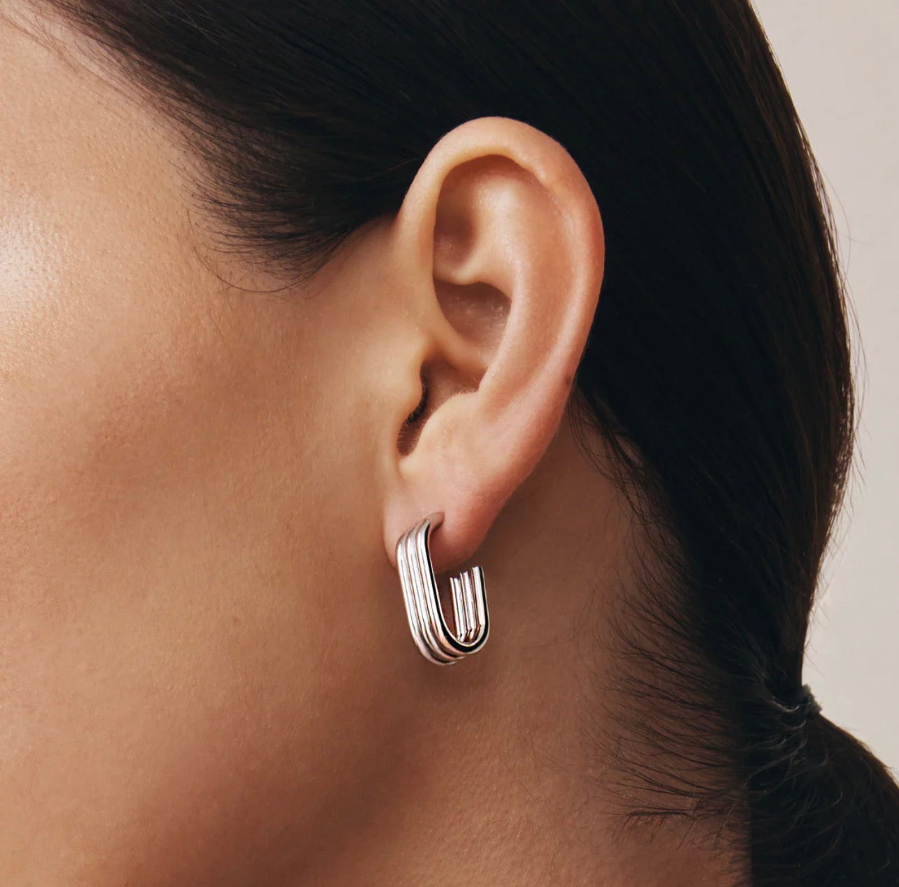 Andy Earrings Silver