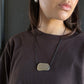 Rachel Necklace - Silver / Black