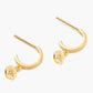 Stella Coin Hoops