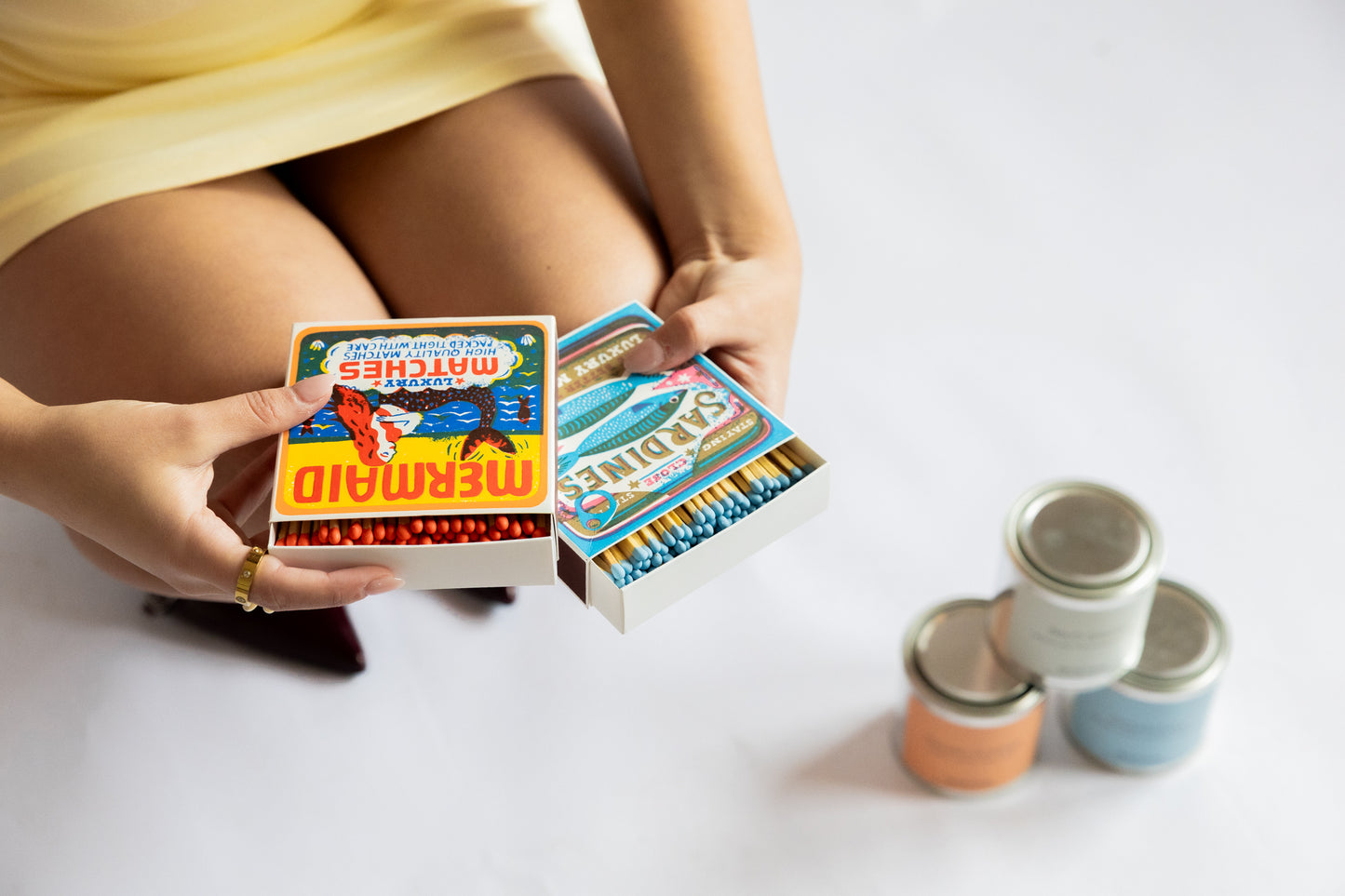 Mermaid | Square - Safety Matches