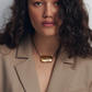Rachel Necklace - Gold / Black