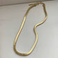 Gianna Herringbone Necklace - Gold