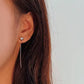 Love Thread Earrings - Silver