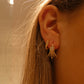 Katy Rhinestone Earrings - Gold