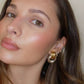 Knot Earrings - Two Toned