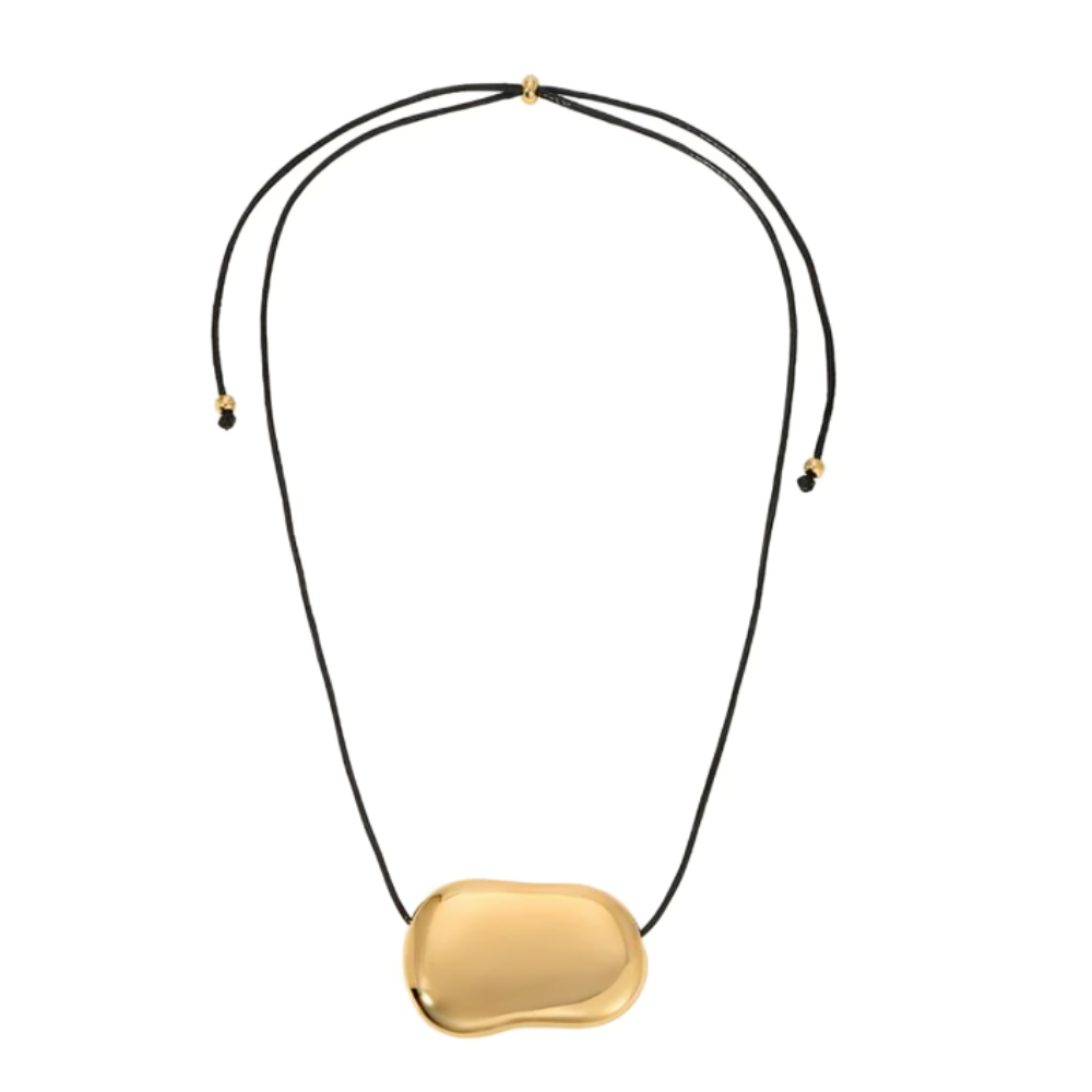 Rachel Necklace - Gold / Black