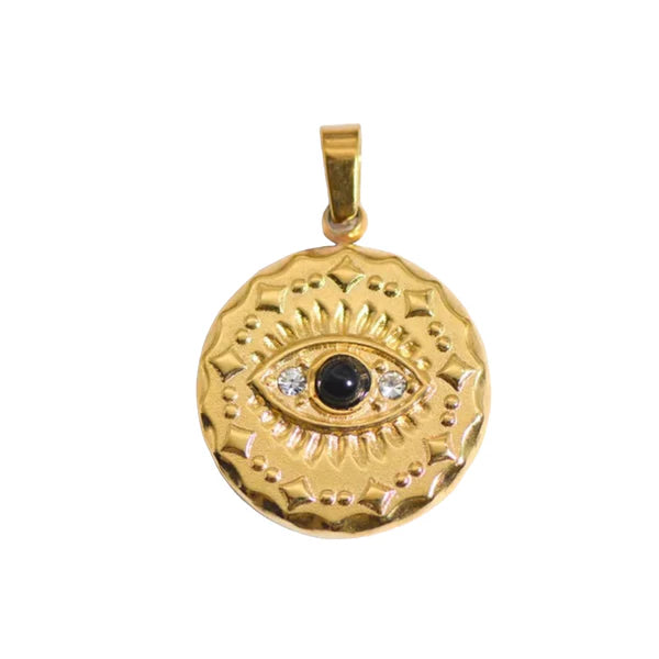 The Seeing Eye Pendant - Gold