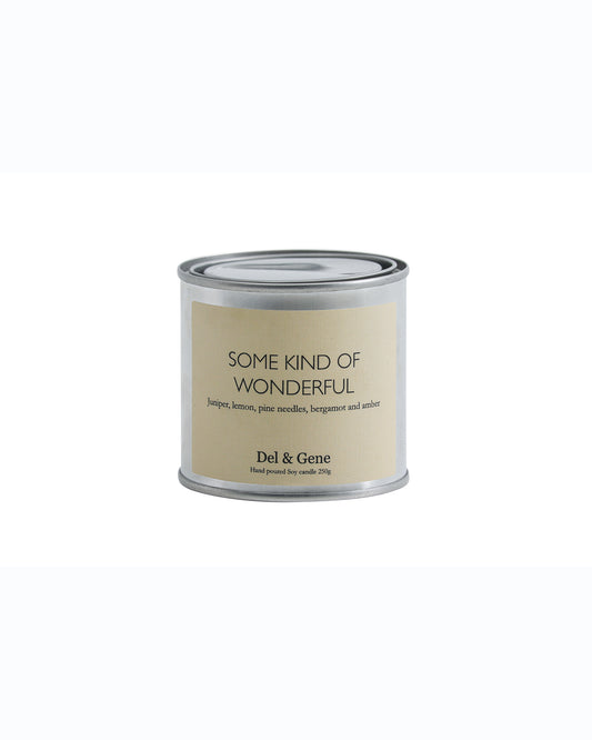 Coconut soy scented candle